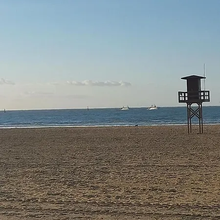 Playa Las Piletas-Calzada Sanlúcar de Barrameda Exterior photo